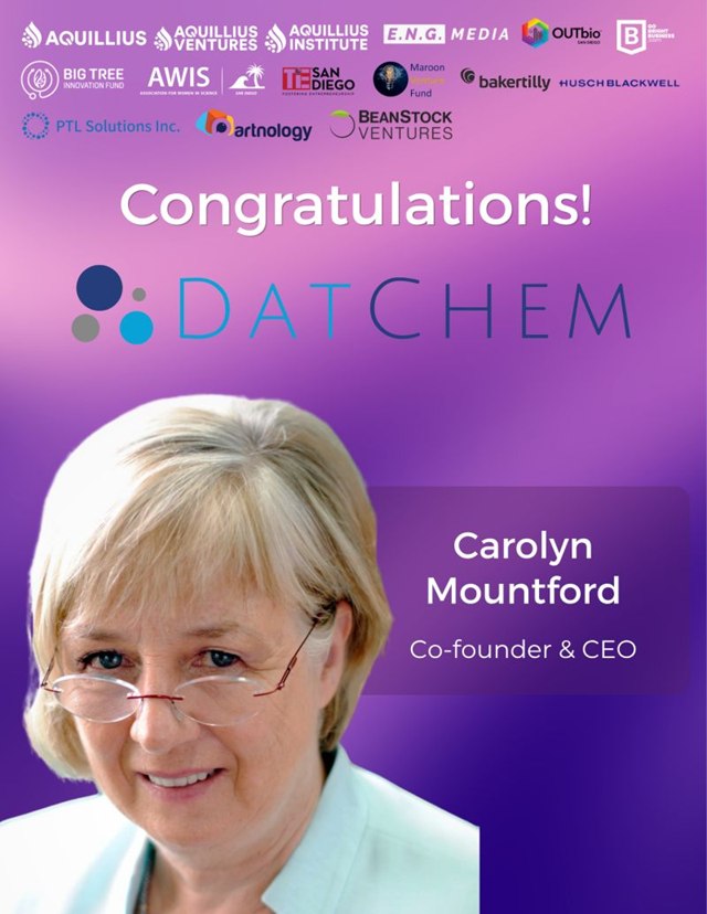 Congratulations DatChem: Carolyn Mountford, Co-founder and CEO, on top prize at the Global Innovation in Women's Health Pitch Showcase 2026